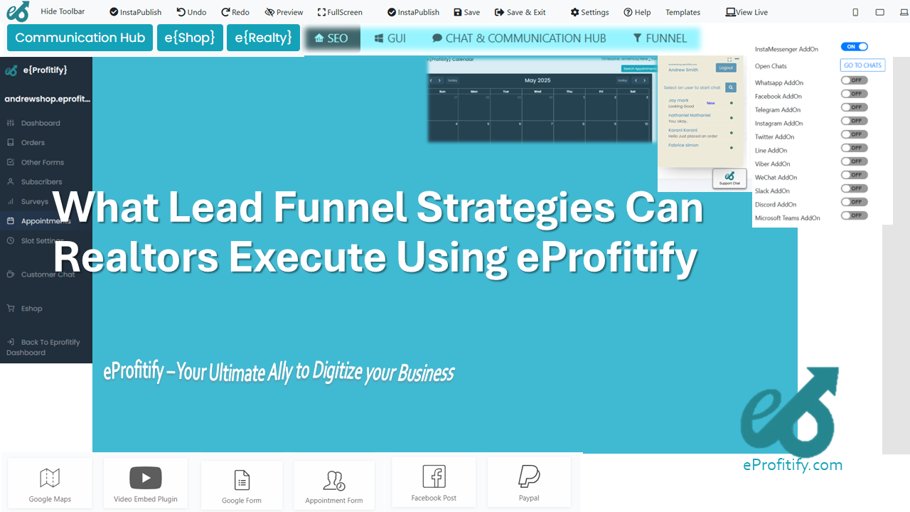 What Lead Funnel Strategies Can Realtors Execute Using eProfitify